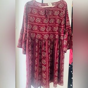 Brand New ! Never Worn ! Boho style dress